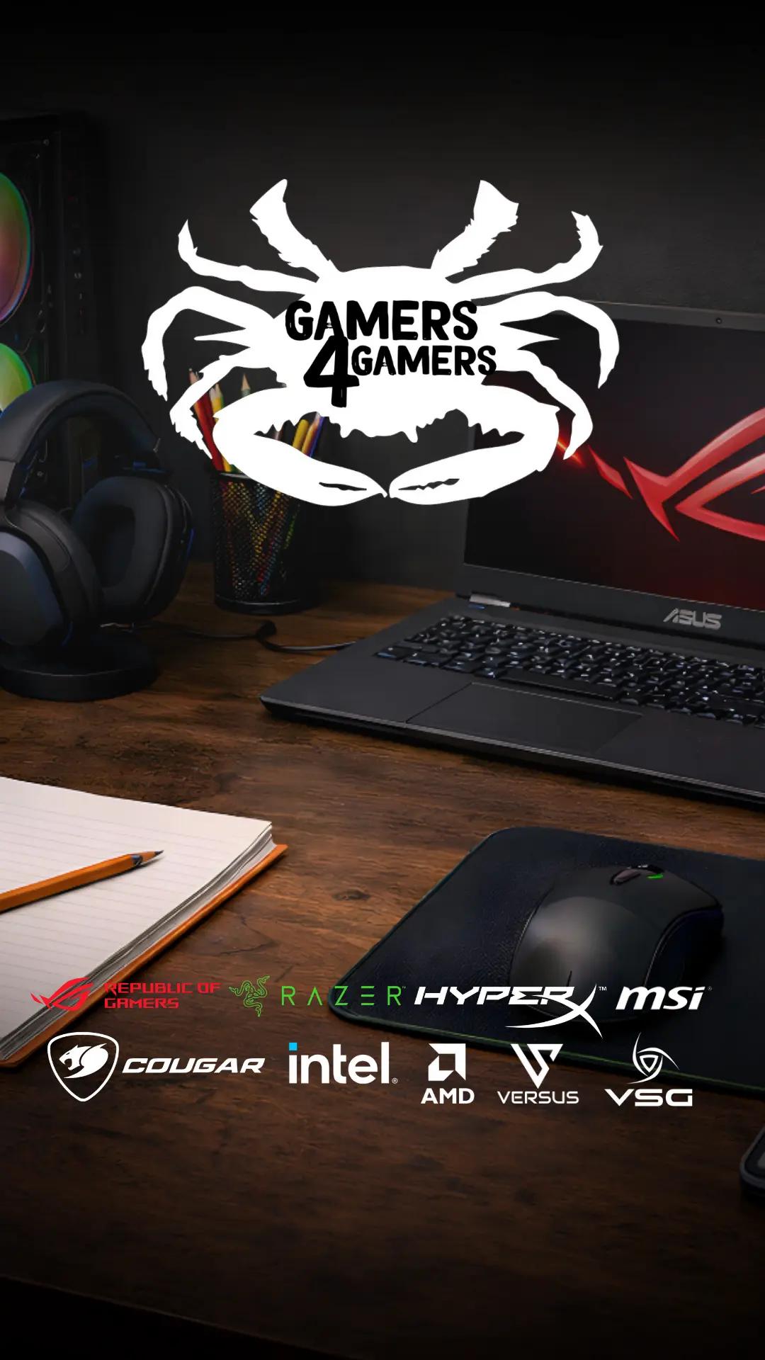 PC Gamer potente con luces de neón