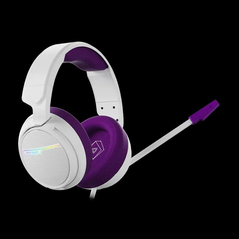Diadema VSG Pentagon Púrpura - Audio Gamer - Imagen 2 Diadema VSG Pentagon Púrpura - Audio Gamer - Imagen 2