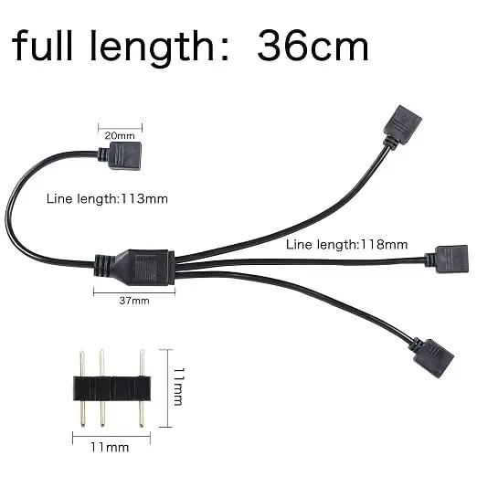 Cable Extensor 3 Pines Gamemax Rainbow ARGB Sync - Cables y Adaptadores - Imagen 2 Cable Extensor 3 Pines Gamemax Rainbow ARGB Sync - Cables y Adaptadores - Imagen 2