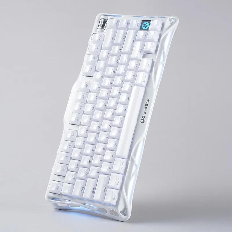 Teclado Gravastar Mercury K1 White - Teclados Gamer - Imagen 1 Teclado Gravastar Mercury K1 White - Teclados Gamer - Imagen 1