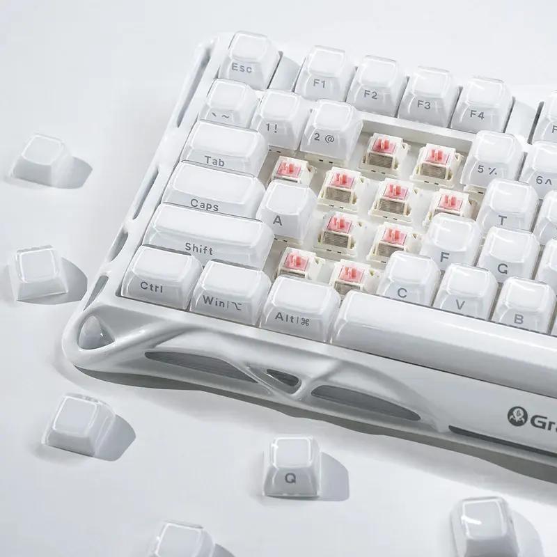 Teclado Gravastar Mercury K1 White - Teclados Gamer - Imagen 3 Teclado Gravastar Mercury K1 White - Teclados Gamer - Imagen 3