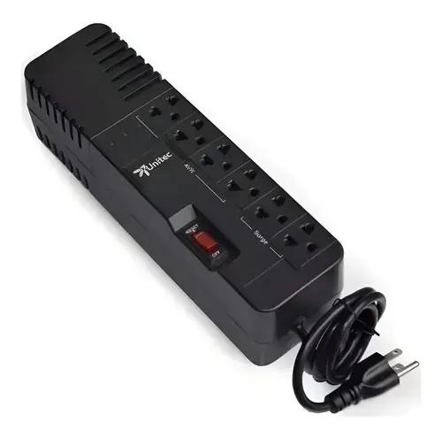 Regulador de Voltaje Unitec 6 Tomas 1-74 - Energia y Proteccion - Imagen 1 Regulador de Voltaje Unitec 6 Tomas 1-74 - Energia y Proteccion - Imagen 1