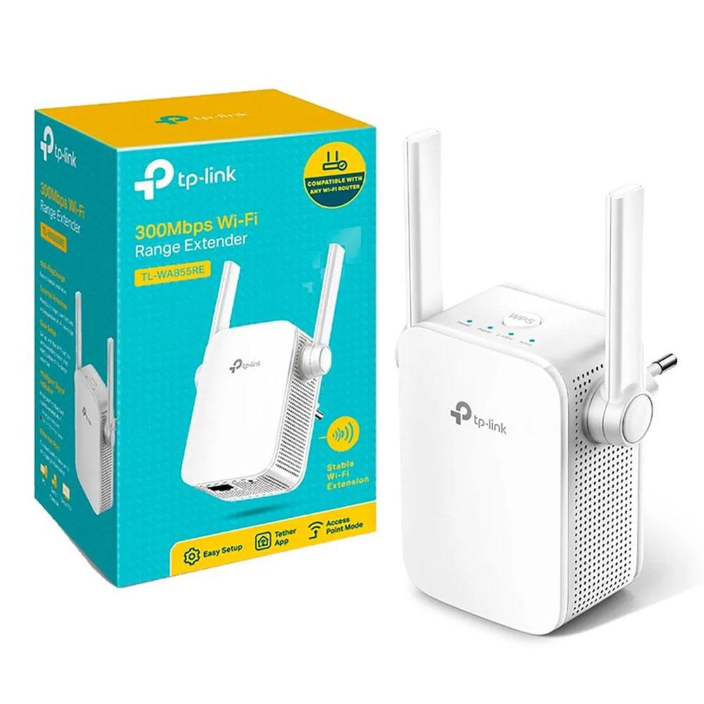 Extensor de Rango TPLINK Inalámbrico, Conector de Pared 300Mbps 2 Antenas Externas COLOR Blanco - Componentes - Imagen 1 Extensor de Rango TPLINK Inalámbrico, Conector de Pared 300Mbps 2 Antenas Externas COLOR Blanco - Componentes - Imagen 1
