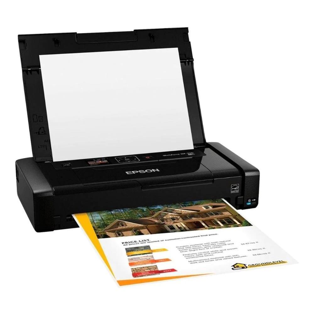 Impresora Portátil EPSON WorkForce WF-100 COLOR Negro - Componentes Impresora Portátil EPSON WorkForce WF-100 COLOR Negro - Componentes
