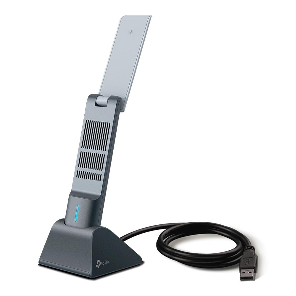 Adaptador de red TPLINK AX1800 High Gain Dual Band Wi-Fi 6 USB Adapter SPEED: 1201 Mbps at 5 GHz + 574 Mbps at 2.4 GHz SPEC: High Gain External Antennas, USB 3.0, Cradle with Extension Cable FEATURE: MU-MIMO, OFDMA, WPA3 - Componentes - Imagen 3 Adaptador de red TPLINK AX1800 High Gain Dual Band Wi-Fi 6 USB Adapter SPEED: 1201 Mbps at 5 GHz + 574 Mbps at 2.4 GHz SPEC: High Gain External Antennas, USB 3.0, Cradle with Extension Cable FEATURE: MU-MIMO, OFDMA, WPA3 - Componentes - Imagen 3