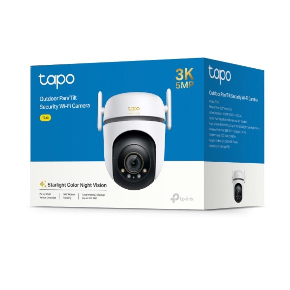 Cámara TPLINK de seguridad Wi-Fi con panorámica e inclinación para exteriores - Componentes - Imagen 4 Cámara TPLINK de seguridad Wi-Fi con panorámica e inclinación para exteriores - Componentes - Imagen 4