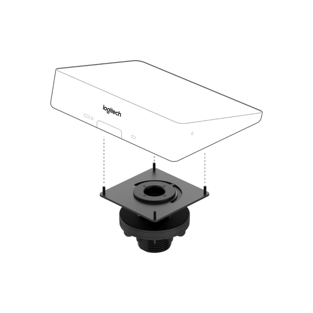 Pieza LOGITECH De Montaje En Mesa Para Tap COLOR Negro - Componentes - Imagen 2 Pieza LOGITECH De Montaje En Mesa Para Tap COLOR Negro - Componentes - Imagen 2