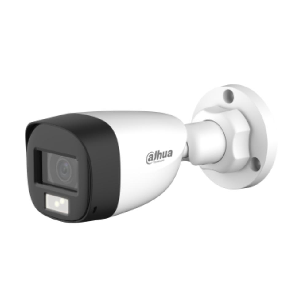 Cámara Analoga tipo Bala de 5 MP/lENTE FIJO DE 2.8MM hasta 25 fps/HDCVI, CVBS, AHD, TVI (conmutación DIP)/Iluminación Smart Dual Light (IR + luz cálida), hasta 30 m/ Micrófono integrado, transmisión por cable coaxial/ resistencia IP67/ 3D-DNR para reducción de ruido/Semiplastica - Componentes Cámara Analoga tipo Bala de 5 MP/lENTE FIJO DE 2.8MM hasta 25 fps/HDCVI, CVBS, AHD, TVI (conmutación DIP)/Iluminación Smart Dual Light (IR + luz cálida), hasta 30 m/ Micrófono integrado, transmisión por cable coaxial/ resistencia IP67/ 3D-DNR para reducción de ruido/Semiplastica - Componentes