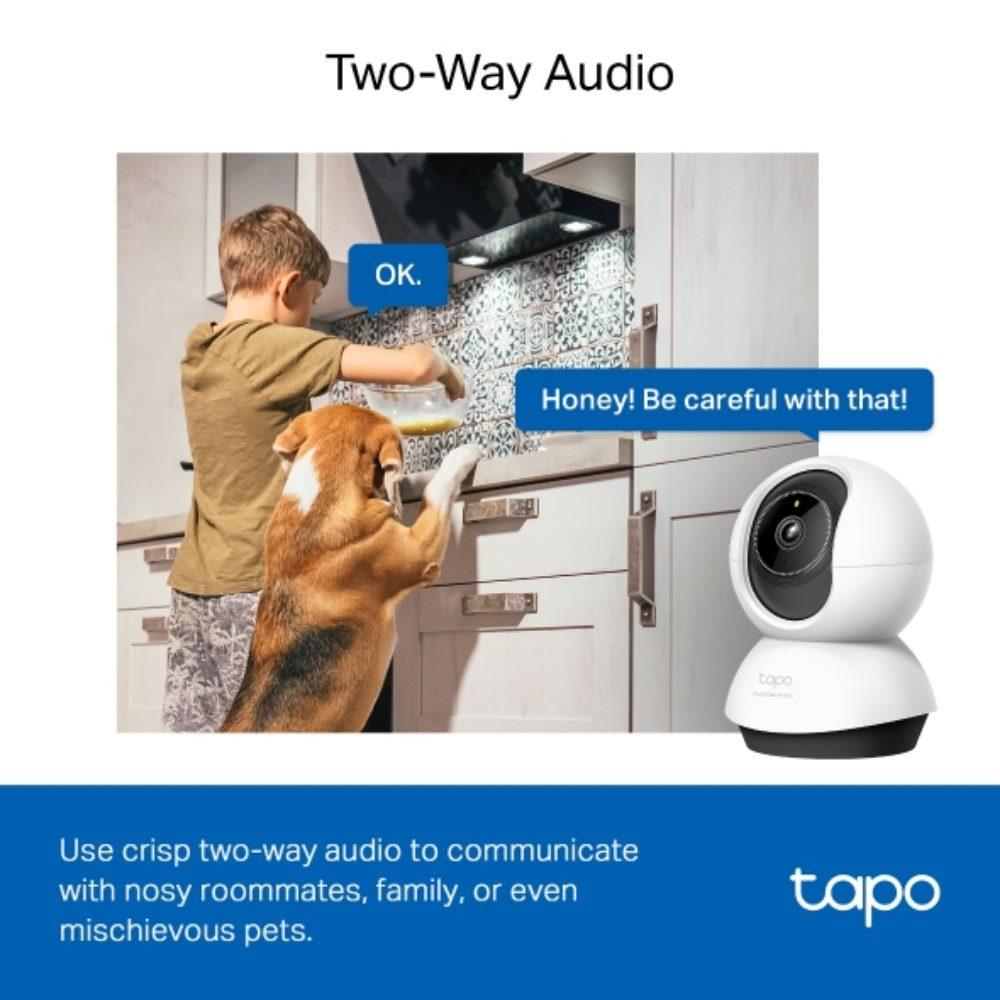 Cámara TPLINK de Vigilancia Wi-Fi de 360 Grados con Vista 2K 4MP y Detección IA Avanzada - Componentes - Imagen 4 Cámara TPLINK de Vigilancia Wi-Fi de 360 Grados con Vista 2K 4MP y Detección IA Avanzada - Componentes - Imagen 4