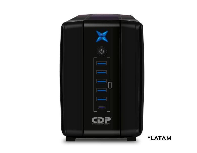 UPS CDP Interactiva, 1000VA/500W 8 Tomas - Componentes - Imagen 1 UPS CDP Interactiva, 1000VA/500W 8 Tomas - Componentes - Imagen 1