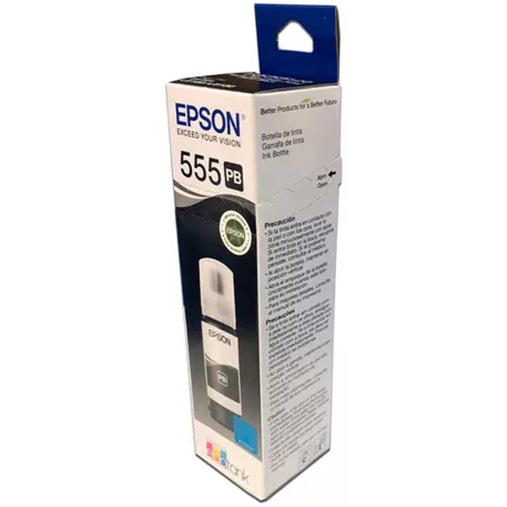 Botella de Tinta EPSON T555120 AL Fotográfica 70 ml COLOR Negro - Componentes - Imagen 3 Botella de Tinta EPSON T555120 AL Fotográfica 70 ml COLOR Negro - Componentes - Imagen 3