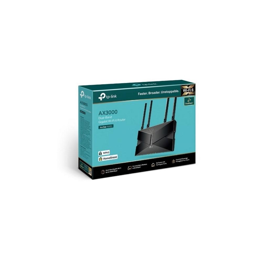 Router TPLINK Wi-Fi 6 Gigabit de doble banda AX3000 - Componentes - Imagen 4 Router TPLINK Wi-Fi 6 Gigabit de doble banda AX3000 - Componentes - Imagen 4