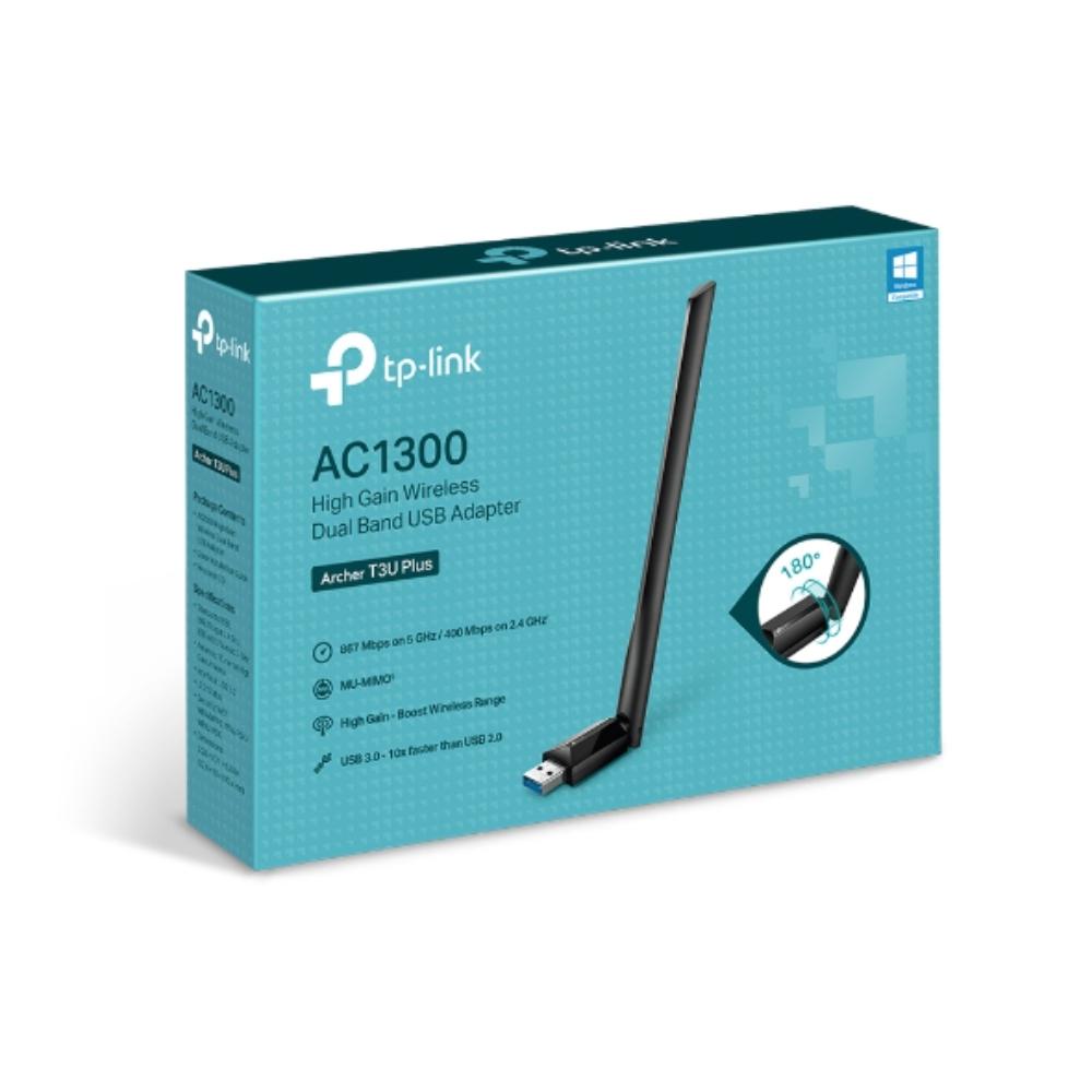 Adaptador TPLINK USB Wi-Fi de doble banda de alta ganancia AC1300 - Componentes - Imagen 3 Adaptador TPLINK USB Wi-Fi de doble banda de alta ganancia AC1300 - Componentes - Imagen 3