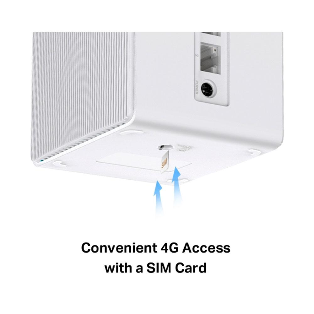 Router MERCUSYS Inalámbrico 4G Lte de 300Mbps COLOR Blanco - Componentes - Imagen 3 Router MERCUSYS Inalámbrico 4G Lte de 300Mbps COLOR Blanco - Componentes - Imagen 3