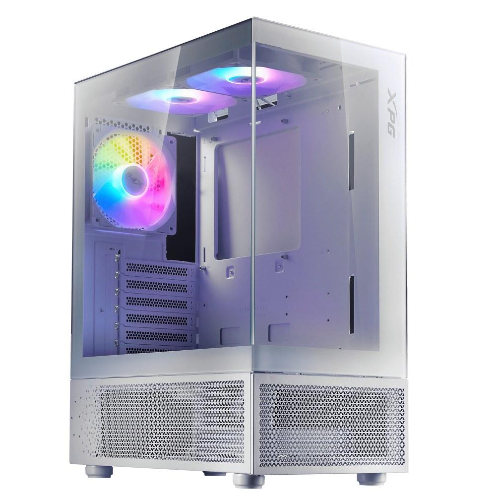 XPG INVADER X MINI, Blanco, ATX Torre Media, 3.5incx2, I/O:USB-Cx1, USBx2, HD Audiox1, Resetx1, Powerx1,Ventilador ARGB Invertido: (Topx2, Speratex2), Ventilador:(Rearx1), 2 Años de Garantía - Componentes - Imagen 1 XPG INVADER X MINI, Blanco, ATX Torre Media, 3.5incx2, I/O:USB-Cx1, USBx2, HD Audiox1, Resetx1, Powerx1,Ventilador ARGB Invertido: (Topx2, Speratex2), Ventilador:(Rearx1), 2 Años de Garantía - Componentes - Imagen 1