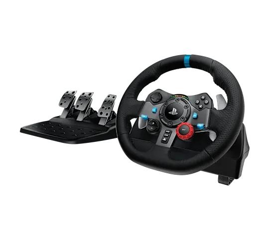 Timón con pedales LOGITECH G29 Entrada USB, Con Compatibilidad, Negro - Componentes - Imagen 1 Timón con pedales LOGITECH G29 Entrada USB, Con Compatibilidad, Negro - Componentes - Imagen 1