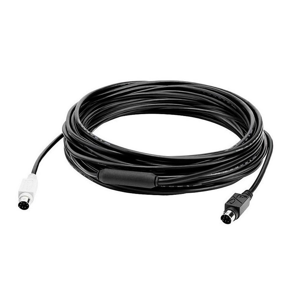 Cable LOGITECH De Extensión De 10 Metros Para Group COLOR Negro - Componentes - Imagen 1 Cable LOGITECH De Extensión De 10 Metros Para Group COLOR Negro - Componentes - Imagen 1