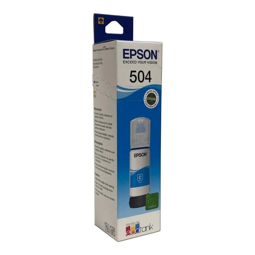 Botella Epson T504220-AL CYAN L4150 / L4160 (6.000 paginas) - Componentes - Imagen 2 Botella Epson T504220-AL CYAN L4150 / L4160 (6.000 paginas) - Componentes - Imagen 2