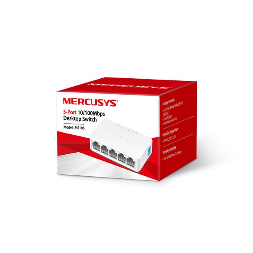 Switch MERCUSYS 5 Puertos 10/100 - Componentes - Imagen 2 Switch MERCUSYS 5 Puertos 10/100 - Componentes - Imagen 2