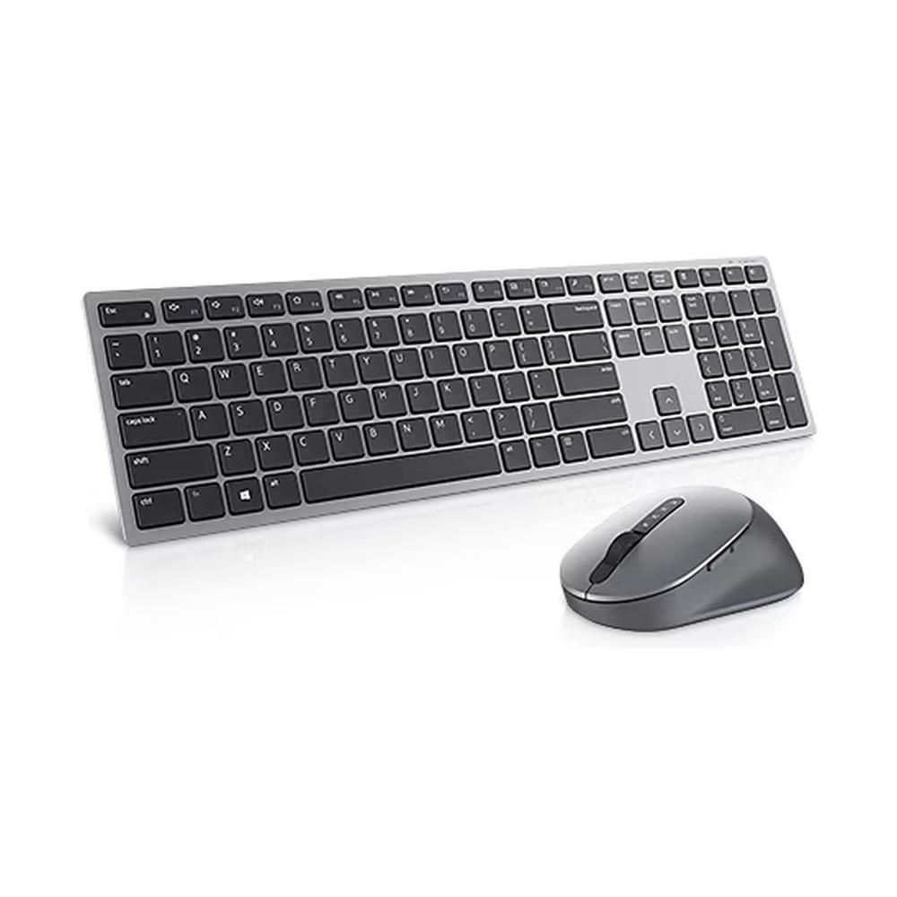 Combo Teclado + Mouse Inalámbricos Dell Pro Plus KM7321W Color Gris - Componentes Combo Teclado + Mouse Inalámbricos Dell Pro Plus KM7321W Color Gris - Componentes