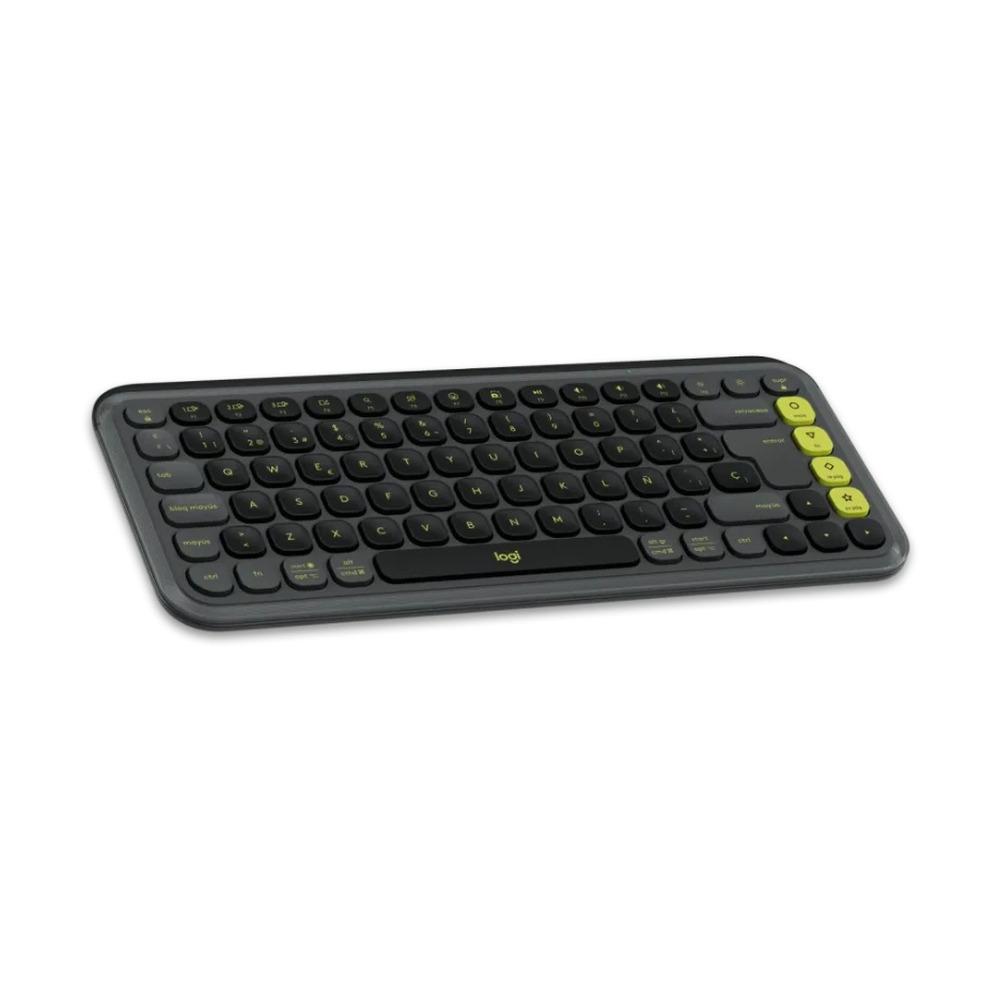 Combo Teclado + Mouse Inalámbricos Logitech POP Icon Color Grafito y Verde - Componentes - Imagen 3 Combo Teclado + Mouse Inalámbricos Logitech POP Icon Color Grafito y Verde - Componentes - Imagen 3
