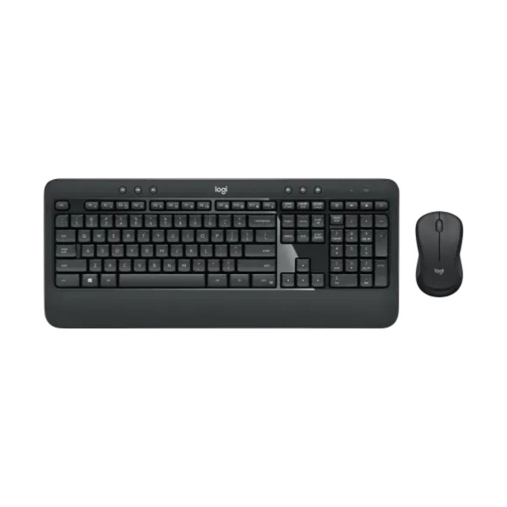 Combo Teclado + Mouse Inalámbricos Logitech MK540 Advanced Color Negro - Componentes Combo Teclado + Mouse Inalámbricos Logitech MK540 Advanced Color Negro - Componentes