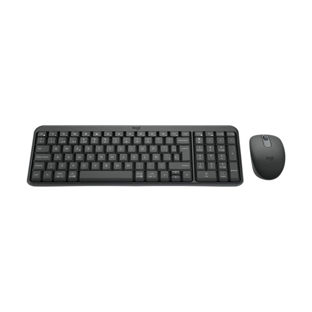 Combo Teclado + Mouse Inalámbricos Logitech MK250 Color Grafito - Componentes - Imagen 2 Combo Teclado + Mouse Inalámbricos Logitech MK250 Color Grafito - Componentes - Imagen 2