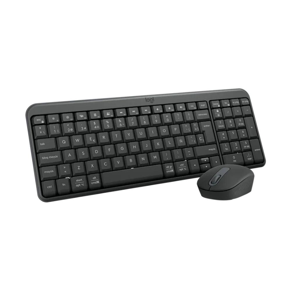 Combo Teclado + Mouse Inalámbricos Logitech MK250 Color Grafito - Componentes - Imagen 3 Combo Teclado + Mouse Inalámbricos Logitech MK250 Color Grafito - Componentes - Imagen 3