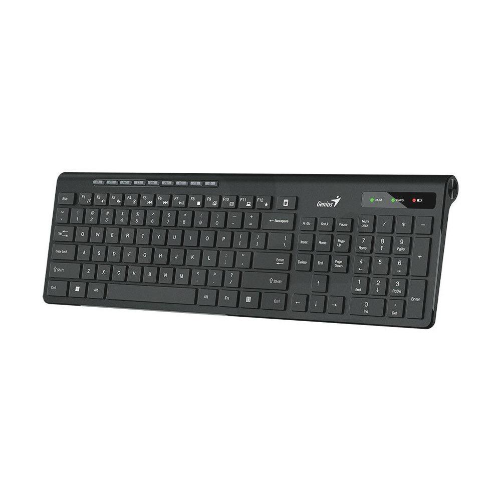 Combo Teclado + Mouse Inalámbricos Genius SlimStar 8230 Color Negro - Componentes - Imagen 4 Combo Teclado + Mouse Inalámbricos Genius SlimStar 8230 Color Negro - Componentes - Imagen 4