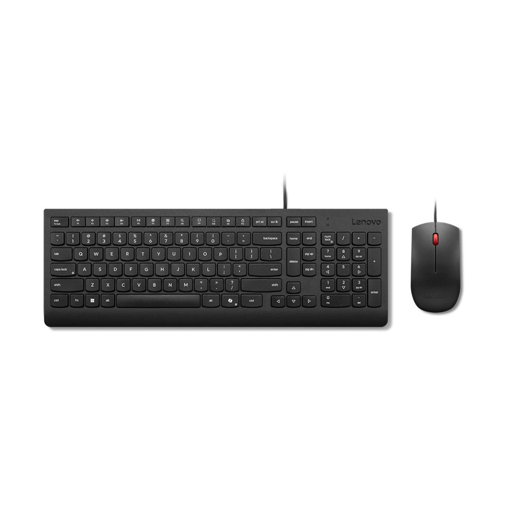Combo Teclado + Mouse Alámbricos Lenovo Essential Color Negro - Componentes - Imagen 3 Combo Teclado + Mouse Alámbricos Lenovo Essential Color Negro - Componentes - Imagen 3