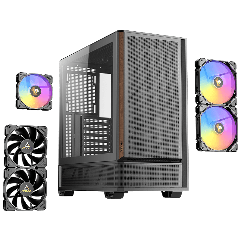 Chasis Antec P30 ARGB con detalles de madera - Chasis y Gabinetes - Imagen 3 Chasis Antec P30 ARGB con detalles de madera - Chasis y Gabinetes - Imagen 3
